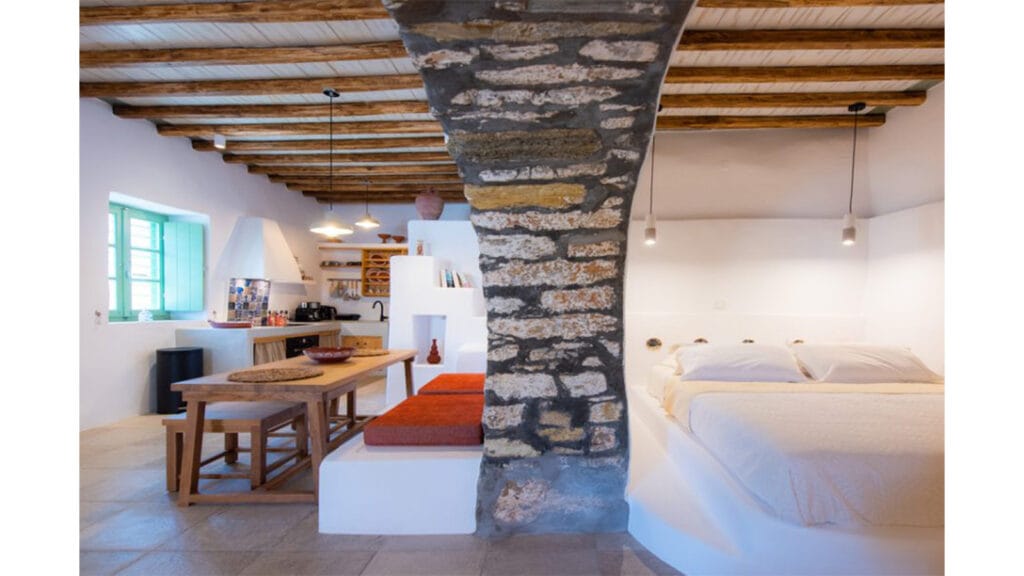 Ιnterior & Εxterior Design, για τη μετατροπή του παλιού αγγειοπλαστείου σε premium ενοικιαζόμενα δωμάτια