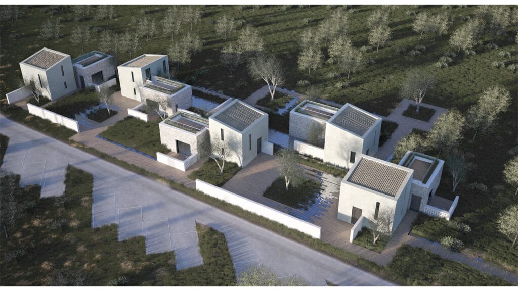 Ανέγερση συγκροτήματος τουριστικών κατοικιών με ιδιωτική πισίνα στην Ελαφόνησο