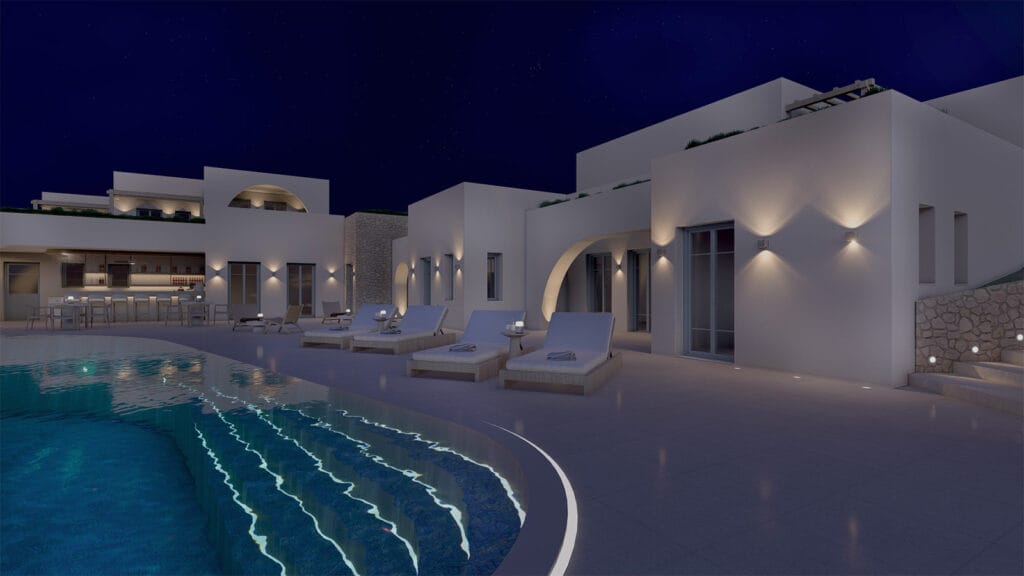 Extension of a 4-Star Hotel in Naoussa, Paros