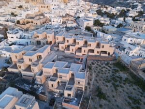 Construction of a 4-Star Hotel – Pyrgos, Santorini